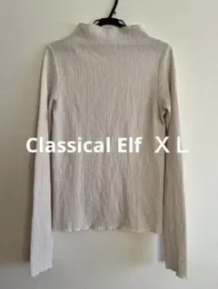 Classical Elf 長袖トップス アイボリー XL