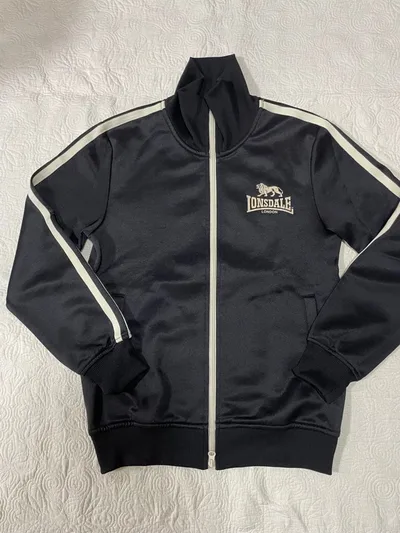 LONSDALE ロンズデール トラックジャケットプラック
