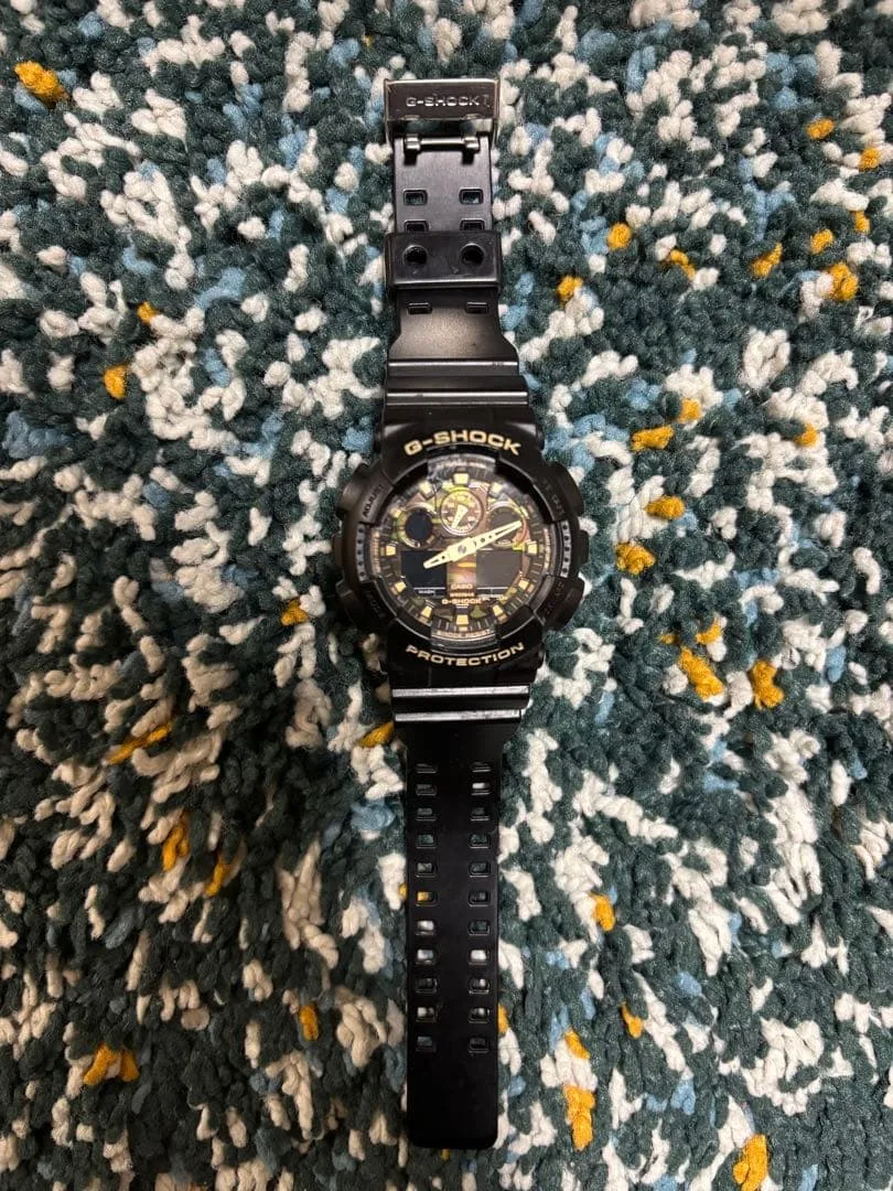 G-SHOCK デジタル・アナログコンビネーション ブラック 電池切れ