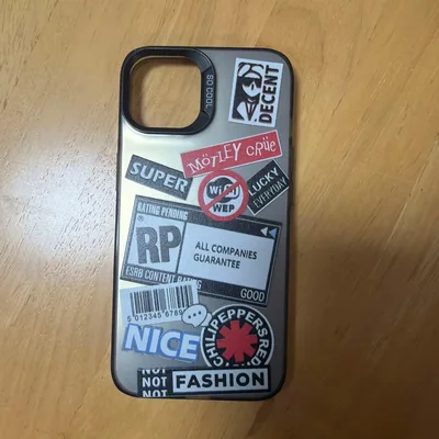 iPhone14用ケース ステッカーデザイン