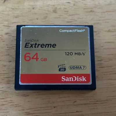 SanDisk Extreme コンパクトフラッシュ 64GB