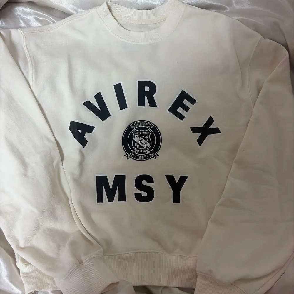 MOUSSY AVIREX コラボ スウェット トレーナー