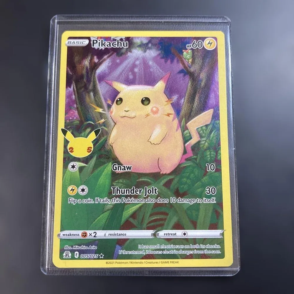 ポケモンカード ピカチュウ 英語版 25th 005/025 ポケカ