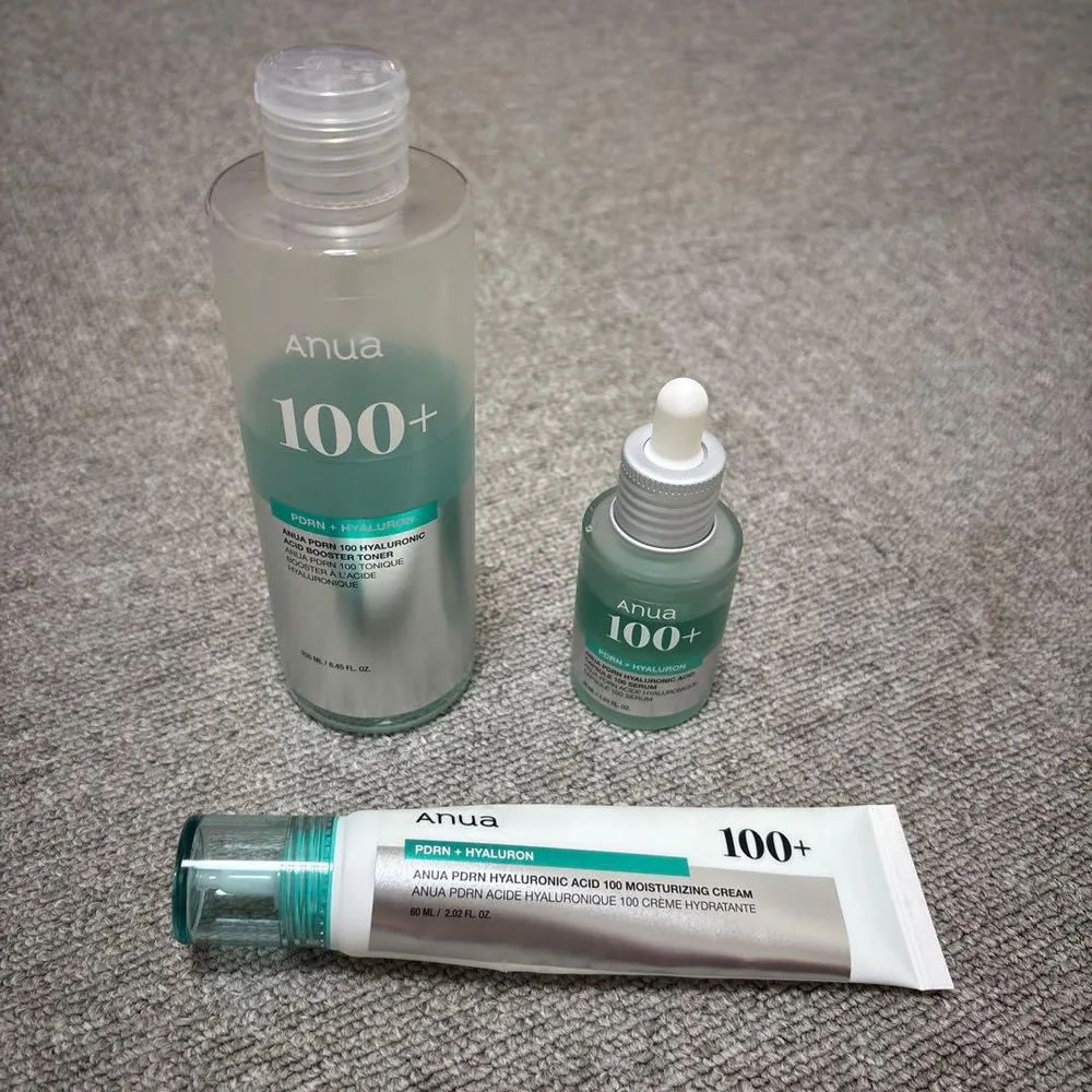 Anua 100+ PDRN ヒアルロン酸 スキンケア 3点セット
