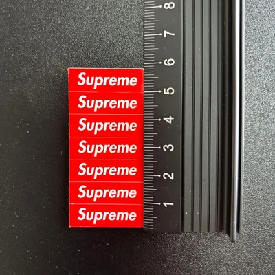 Supreme ミニBOXロゴ 7連ステッカー