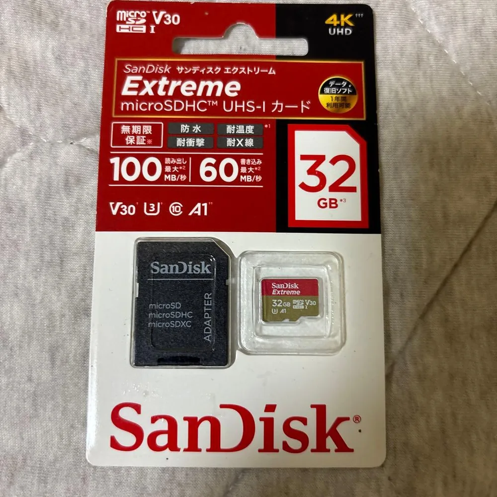 SanDisk エクストリーム プラス SDカード SDSDXWF-032G