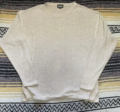 90s OLD UNIQLO リネン混ニット グランジ Y2K オールドユニクロ