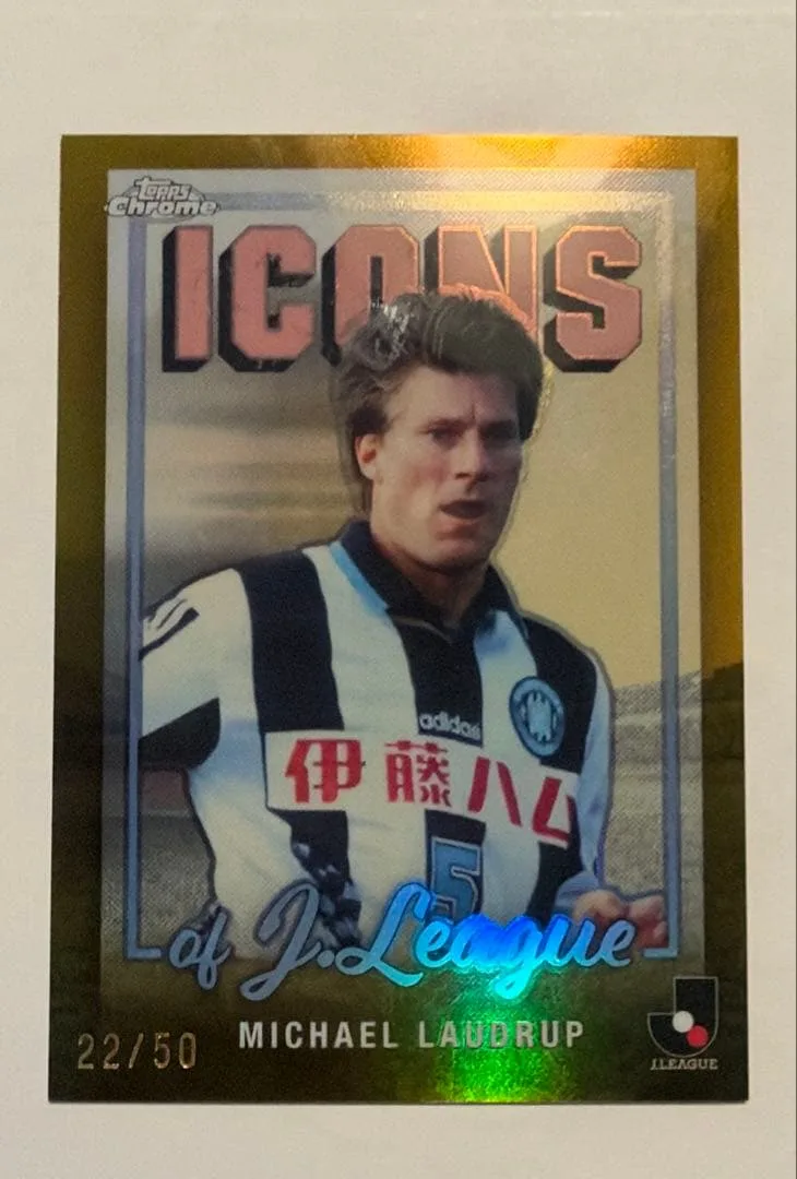 ミカエル・ラウドルップ Topps Chrome Jリーグ 50シリ