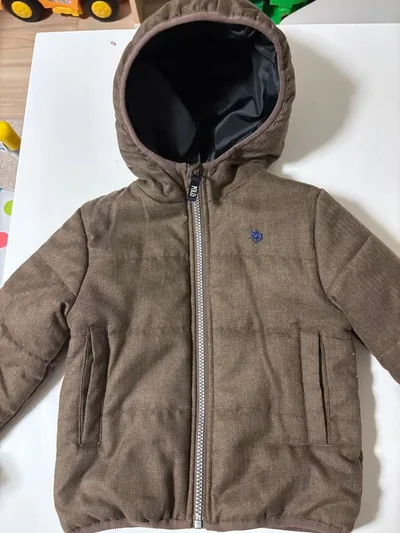 POLO Baby フード付き中綿コート 100