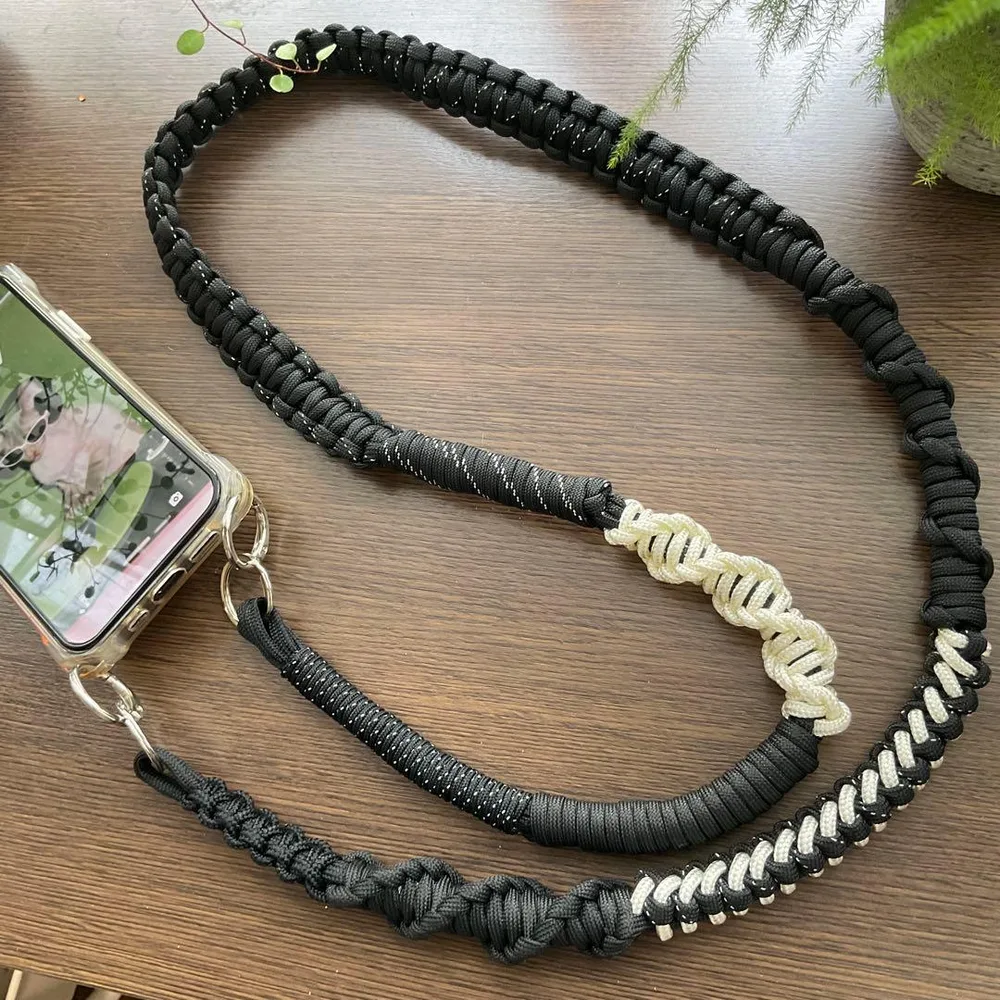 ショルダーストラップ パラコード スマホストラップ スマホショルダー