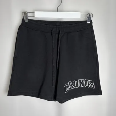 CRONOS クロノス スウェット ショートパンツ ブラック