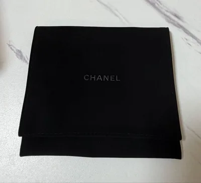 CHANEL シャネル ベロア調 ポーチ