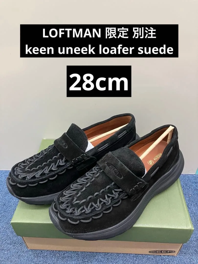 KEEN Uneek Loafer WK Black suede LOFTMAN