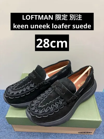 KEEN Uneek Loafer WK Black suede LOFTMAN