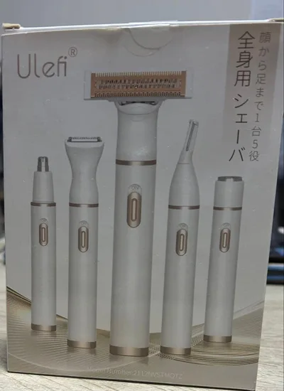 Ulefi レディース電気シェーバー 1台5役