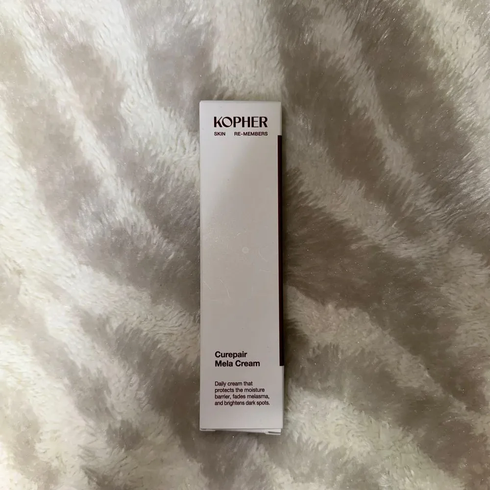 【新品未使用】KOPHER Curepair Mela Cream 35ml