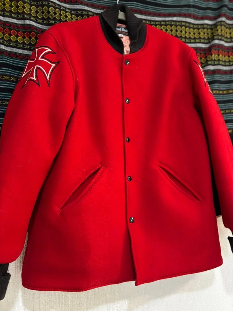東洋 Paul Reed メルトン ファラオジャケット M ホットロッドバイカー