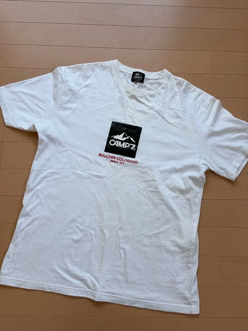 CAMP7 Tシャツ ホワイト Mサイズ
