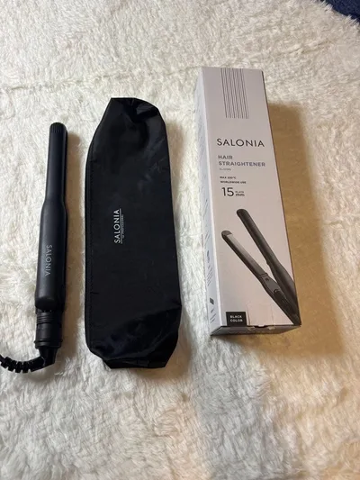 SALONIA ストレートヘアアイロン カールヘアアイロン3本 まとめ売り
