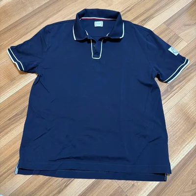 MONCLER GAMME BLEU ポロシャツ ネイビー