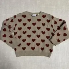 ■ZARA ハート柄ニット 110cm