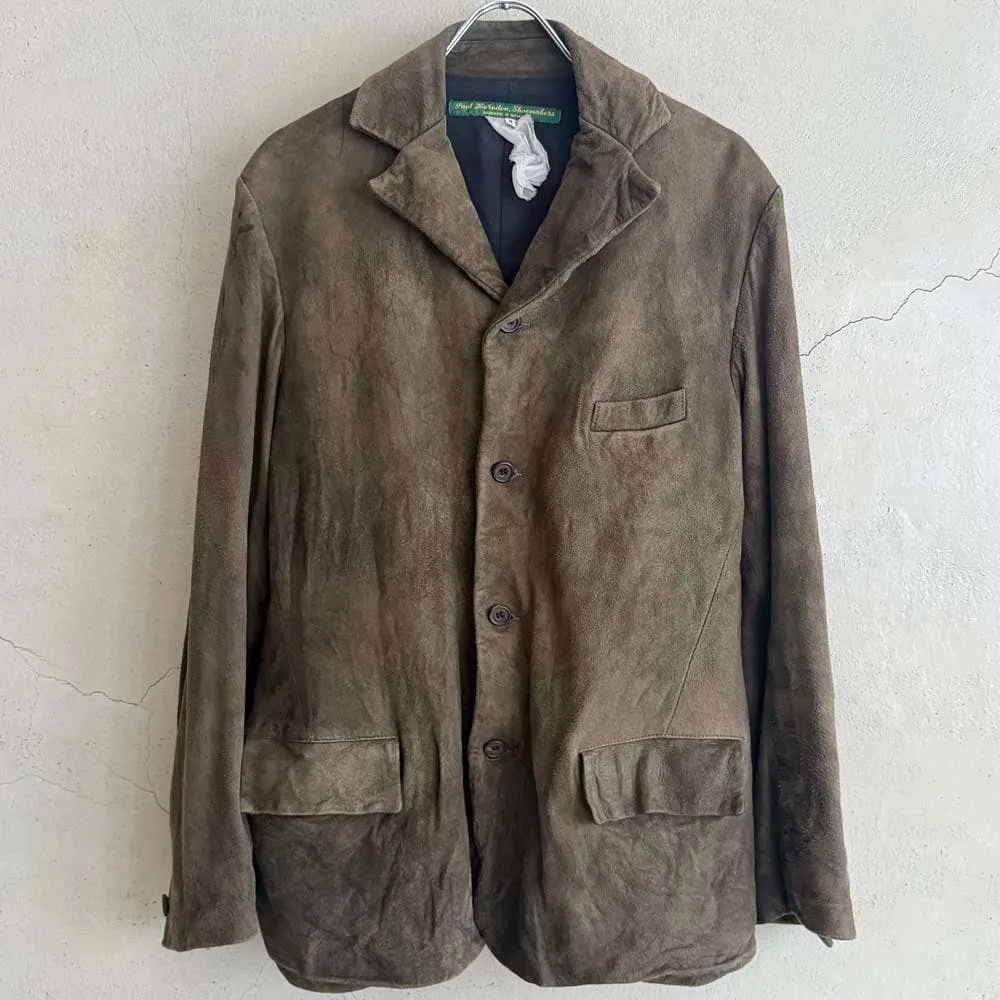 希少 初期 Paul Harnden LEATHER JKT M/ポールハーデン