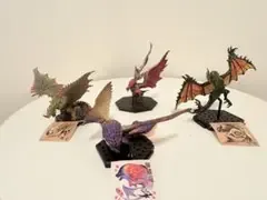 モンスターハンター スタンダードモデル フィギュア 3種+メル・ゼナ