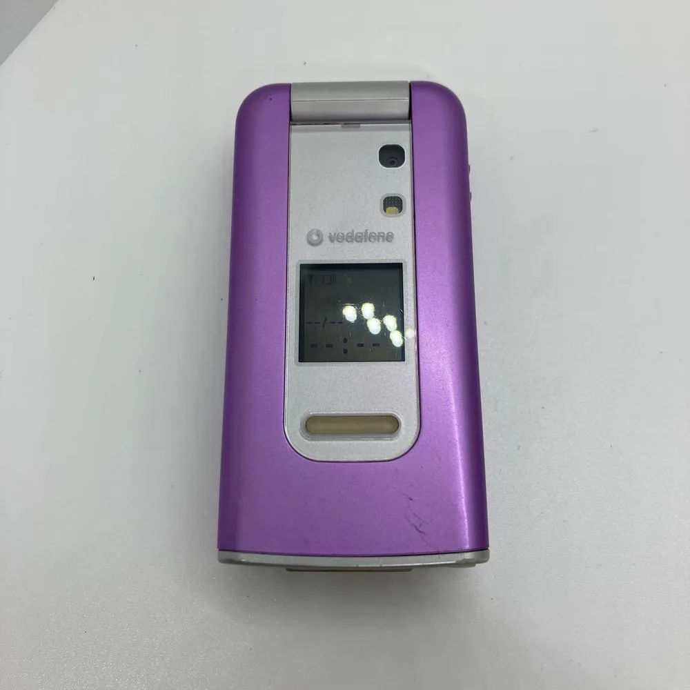 概ね美品 Vodafone V604T パープル h01d7ai