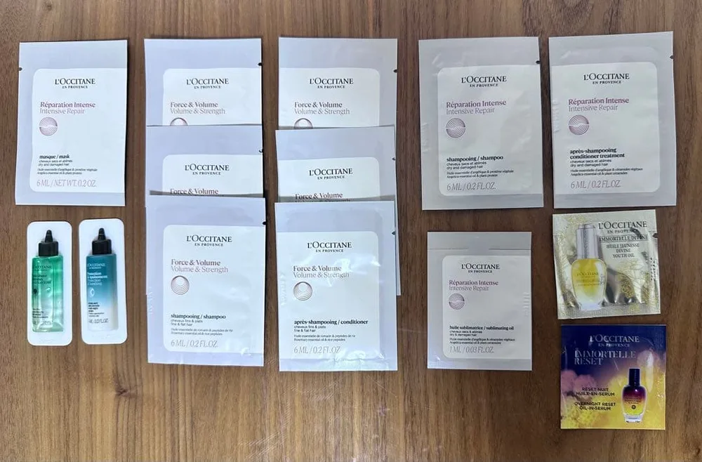 L'OCCITANE ヘアケア サンプルセット 美容液