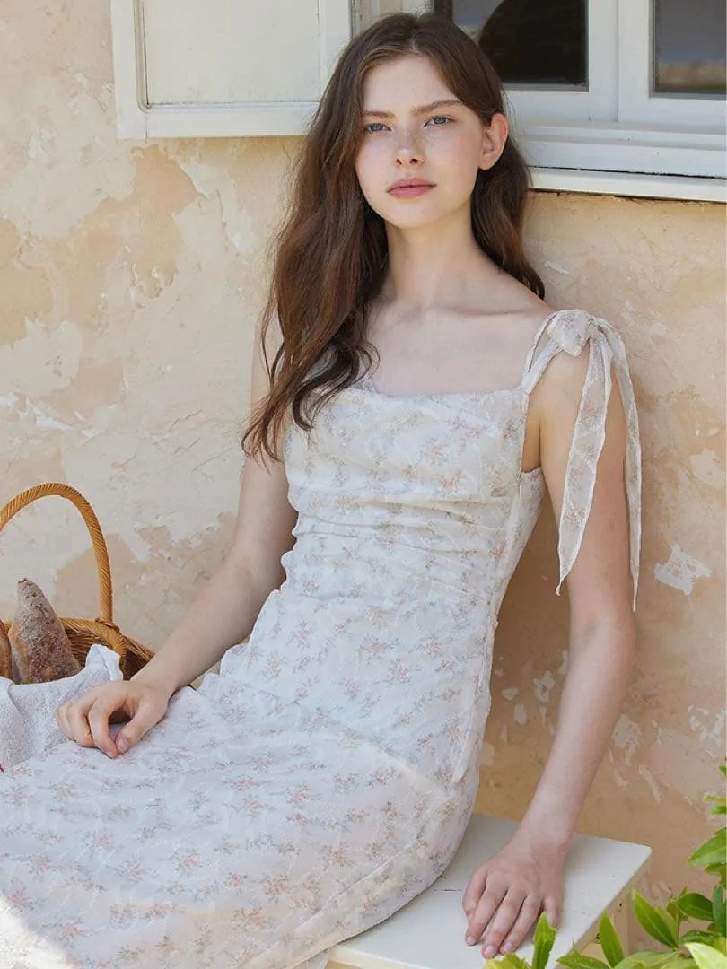 VALLO DE NERA Siena Dress Ivory