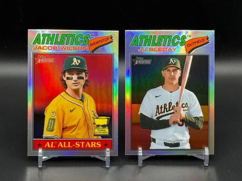 【パラレル含】Topps アスレチックス Heritage 12枚 ウィルソン