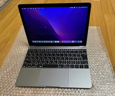 Apple MacBook 12インチ 2016 スペースグレー