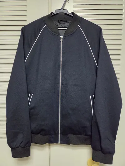 RIVER ISLAND メンズSサイズ ブルゾン ジャケット ネイビー