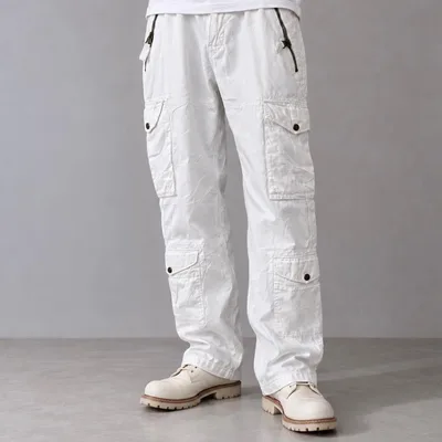 Ralph Lauren sport ZIP pants ホワイト ストリート