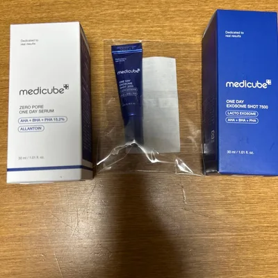 メディキューブ、スキンケア3点セット