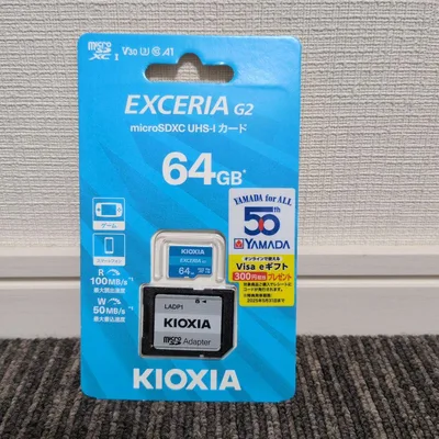 「値引き可」KIOXIA EXCERIA G2 microSD 64GB