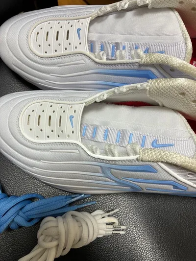 Supreme Nike シューレース 靴紐 2セット 青 白