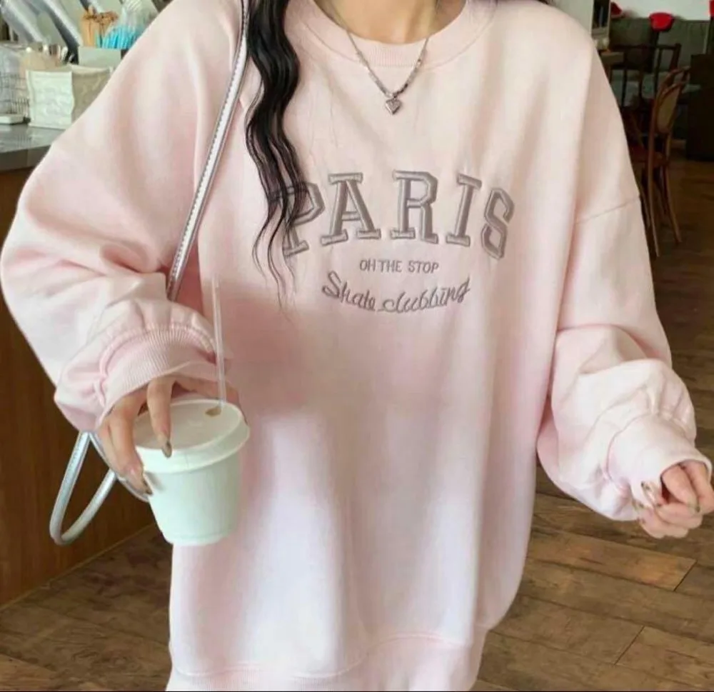 SHEIN DAZY スウェット レディース ピンク Sサイズ