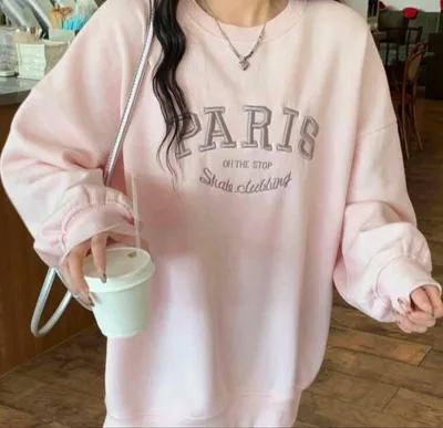 SHEIN DAZY スウェット レディース ピンク Sサイズ