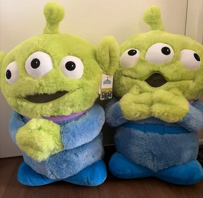 コストコ トイストーリー リトルグリーンメン BIGぬいぐるみ ブランケット付
