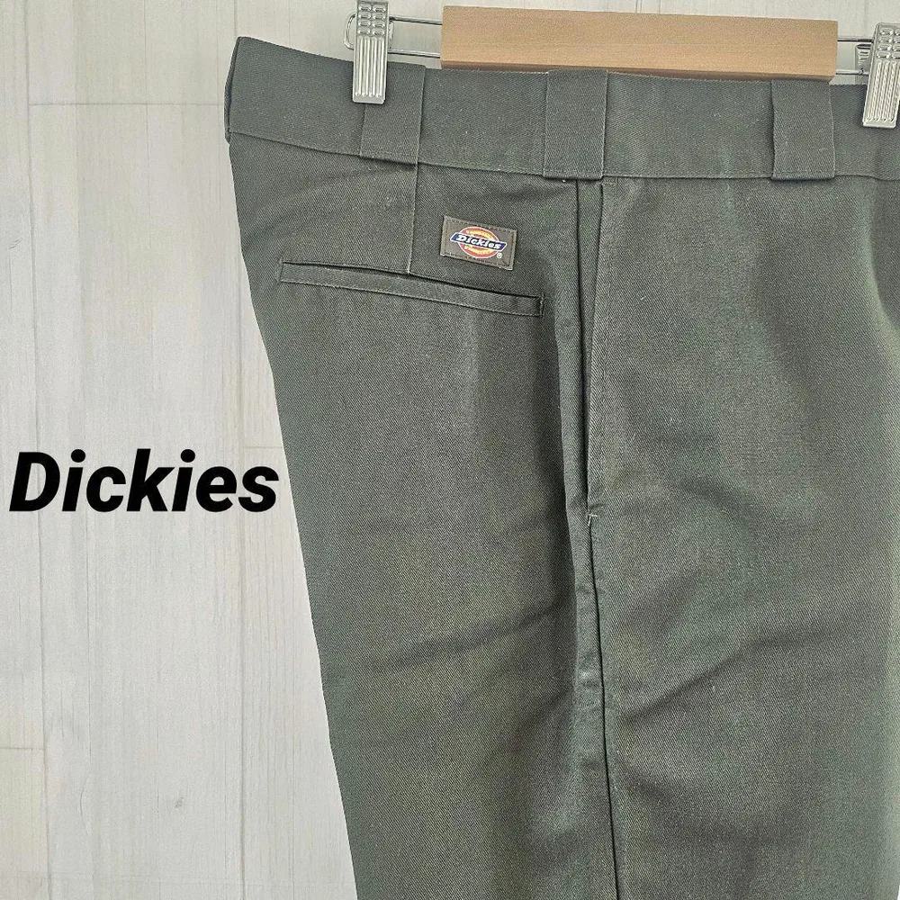 ディッキーズ☆Dickies ワークパンツ グリーン W30 L32