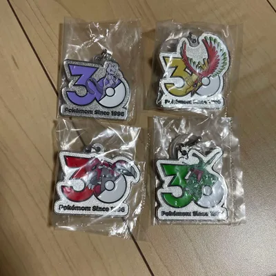ポケモン30周年 メタルチャームマスコット 〜カントー、ジョウト、ホウエン〜