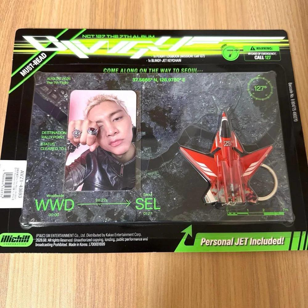 新品未開封 NCT127 BLINGY ジャニ JET keychain ver