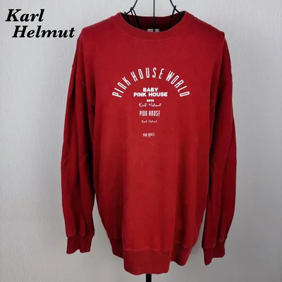 ★美品★ Karl Helmut カールヘルム メンズ長袖スウェット トレーナー