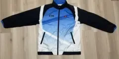 ellesse エレッセ ナイロンジャケット M ウインドブレーカー 青 水色