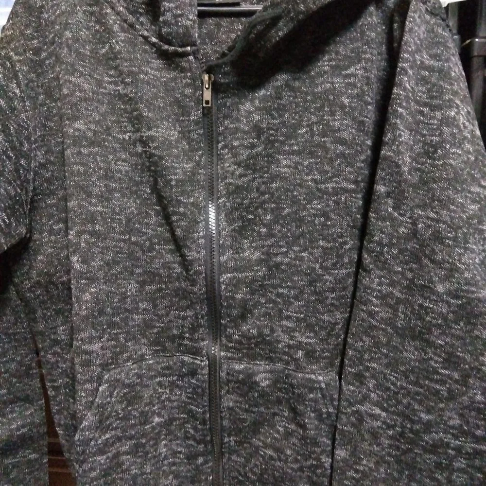 BACK BIRD ジップアップパーカー グレー系