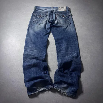 00s EDWIN straight denim gimmick swag