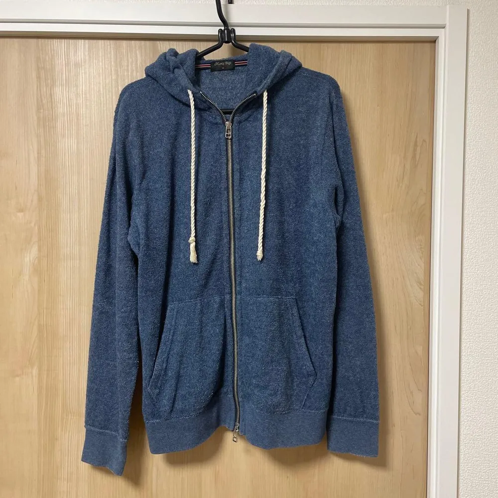 Men's Bigi パーカー ブルー サイズ03