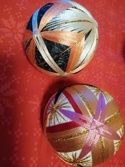手まり 2個セット 伝統工芸 和雑貨