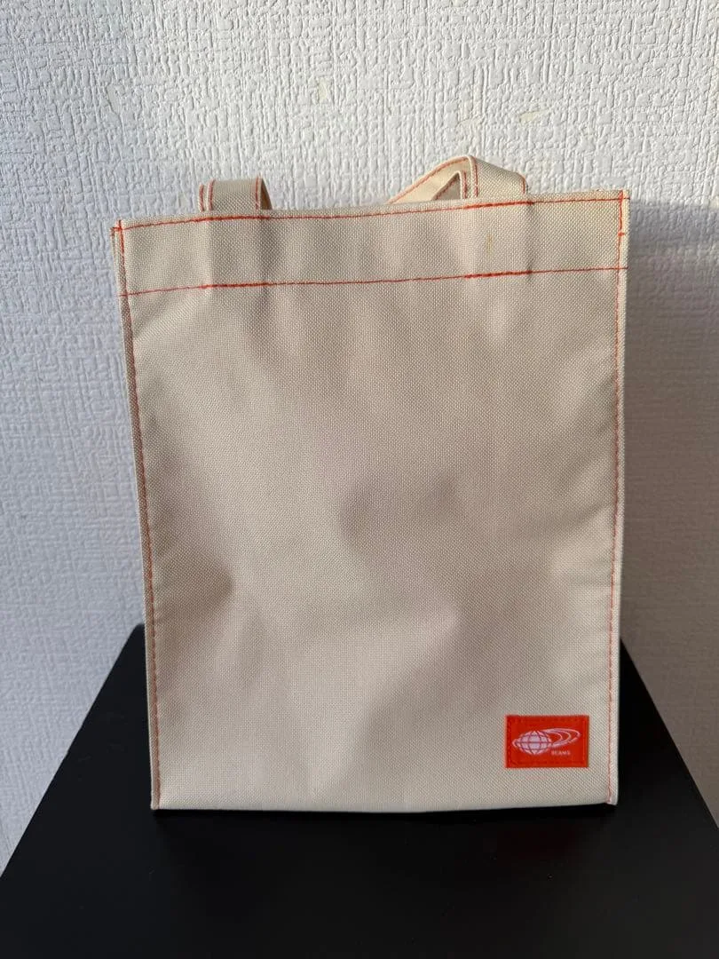 BEAMS エコバッグ トートバッグ ベージュ